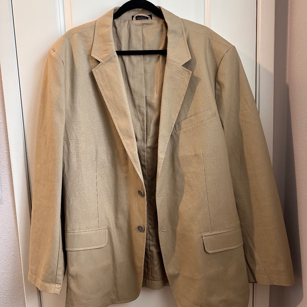 LL Bean Patch Elbow Blazer
